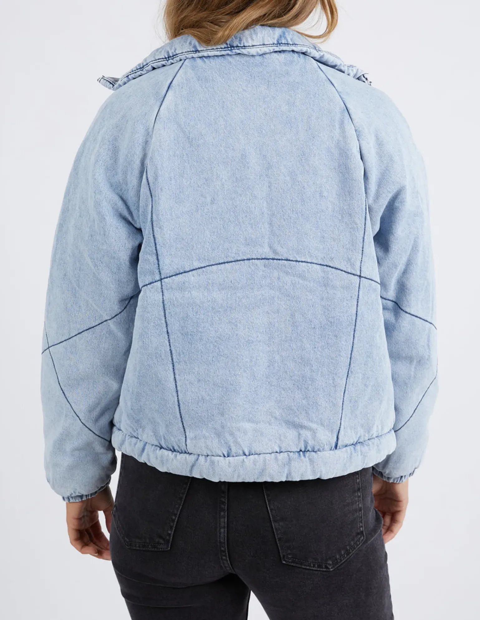 Foxwood Rosalee Jacket - Mid Vintage Blue