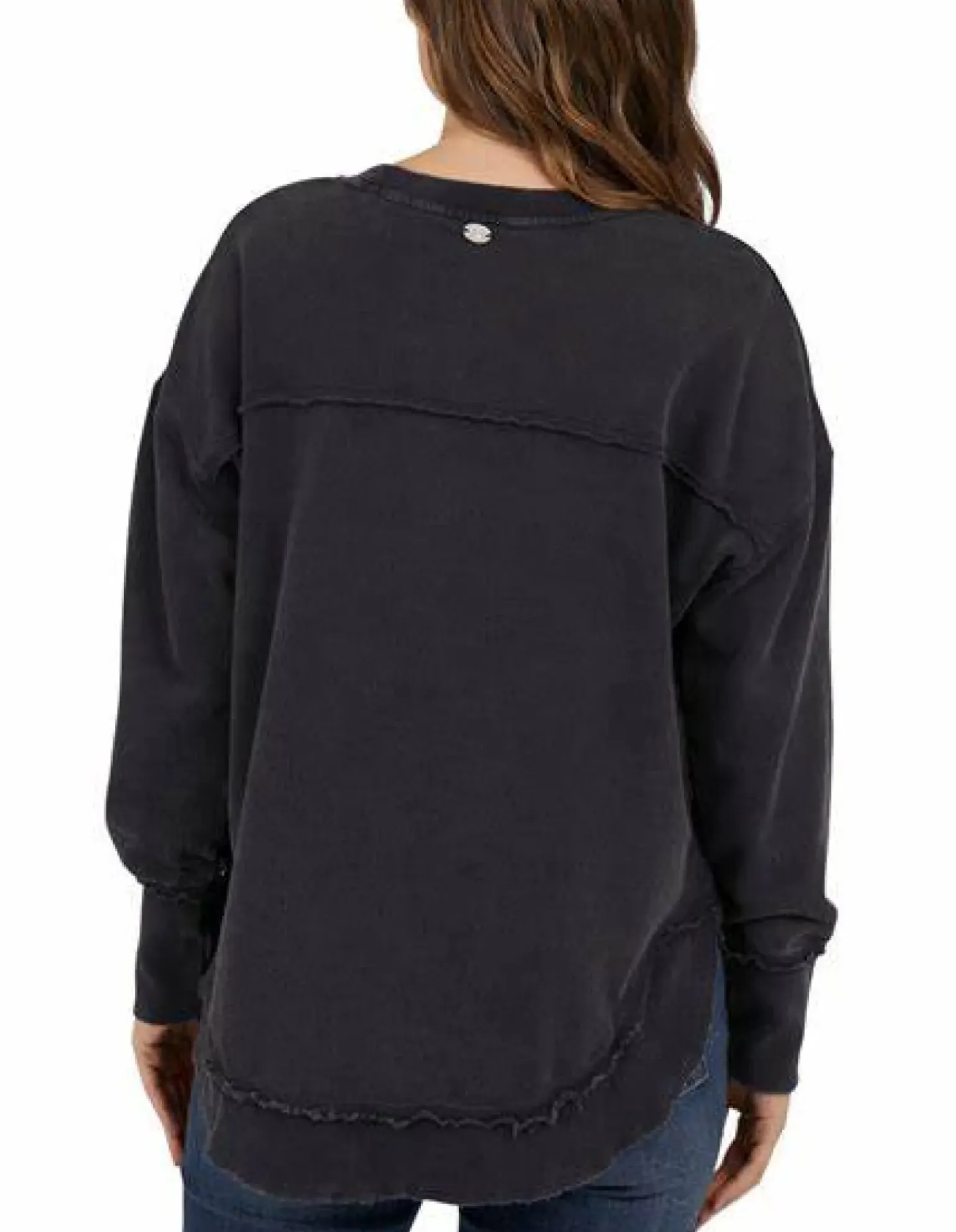 Foxwood Simplified Crew- Washed Navy