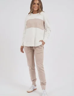 Foxwood Simplified Tonal Crew - Sage