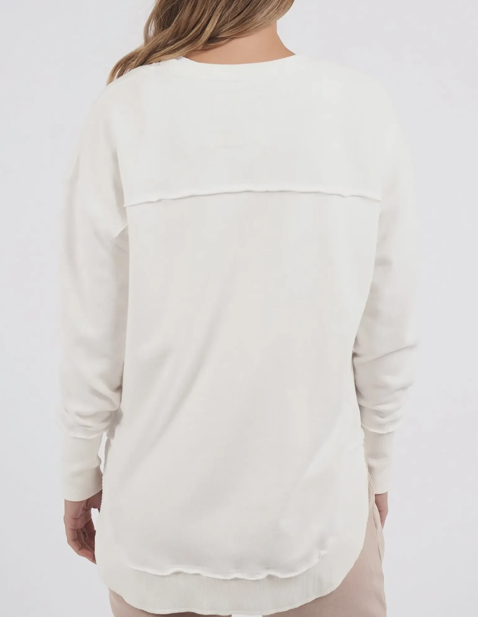 Foxwood Simplified Tonal Crew - Sage