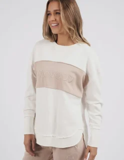 Foxwood Simplified Tonal Crew - Sage