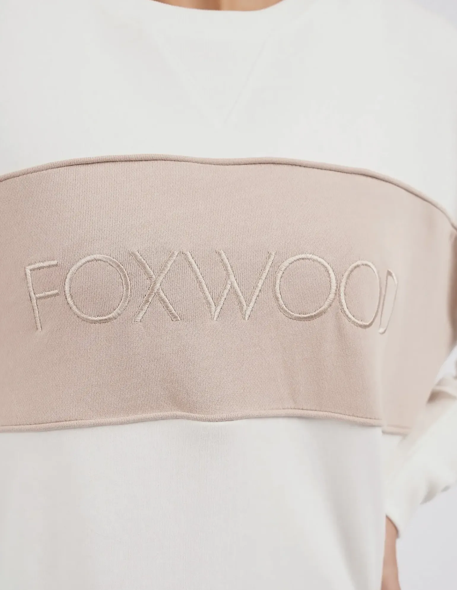 Foxwood Simplified Tonal Crew - Sage