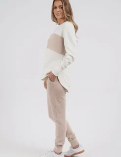 Foxwood Simplified Tonal Crew - Sage