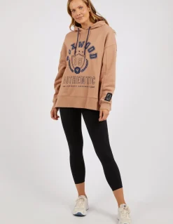Foxwood Varsity Hoody - Latte
