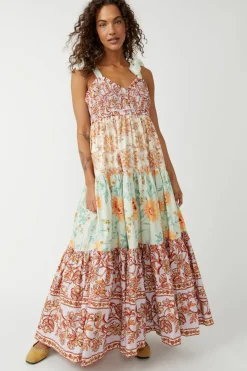 Free People Bluebell Maxi - Lilac Combo