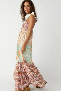 Free People Bluebell Maxi - Lilac Combo