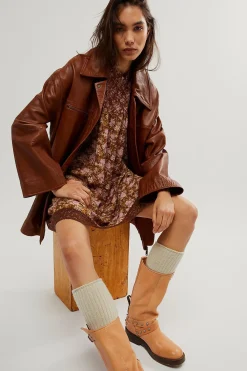 Free People Shea Printed Mini - Chocolate Combo