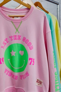 Hammil & Co Happy Sweat - Pink
