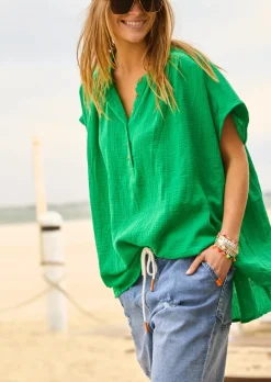 Hammill & Co Island Soul Shirt - Emerald