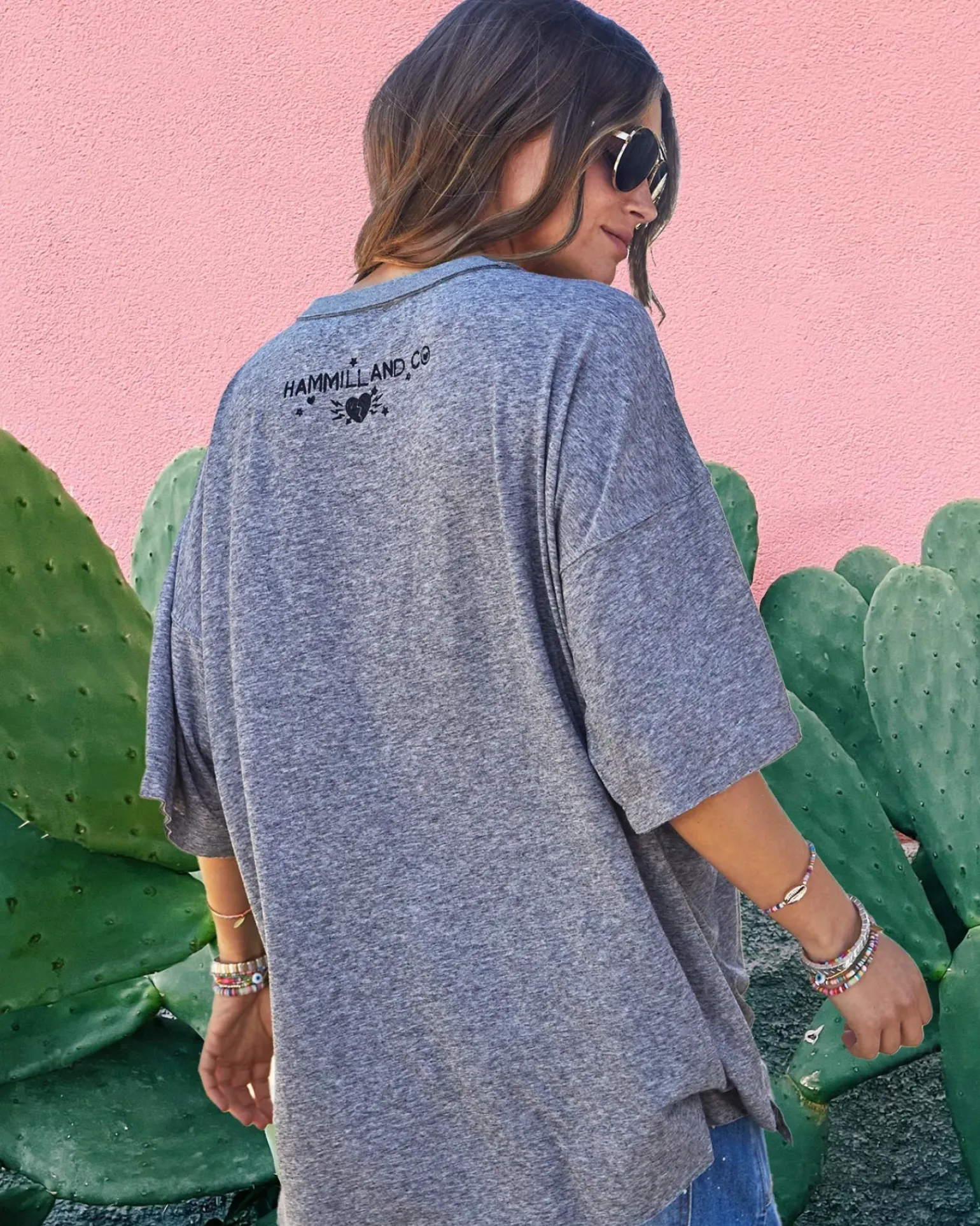 Hammill & Co Vintage Fiesta Tee - Grey