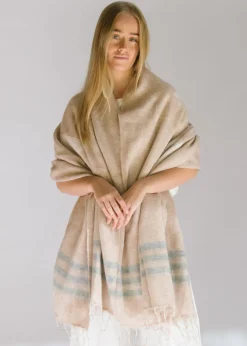 Hobo & Hatch Aztec Poncho- Vanilla