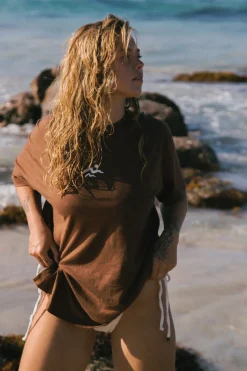 Hobo & Hatch Coast Tee - Chocolate