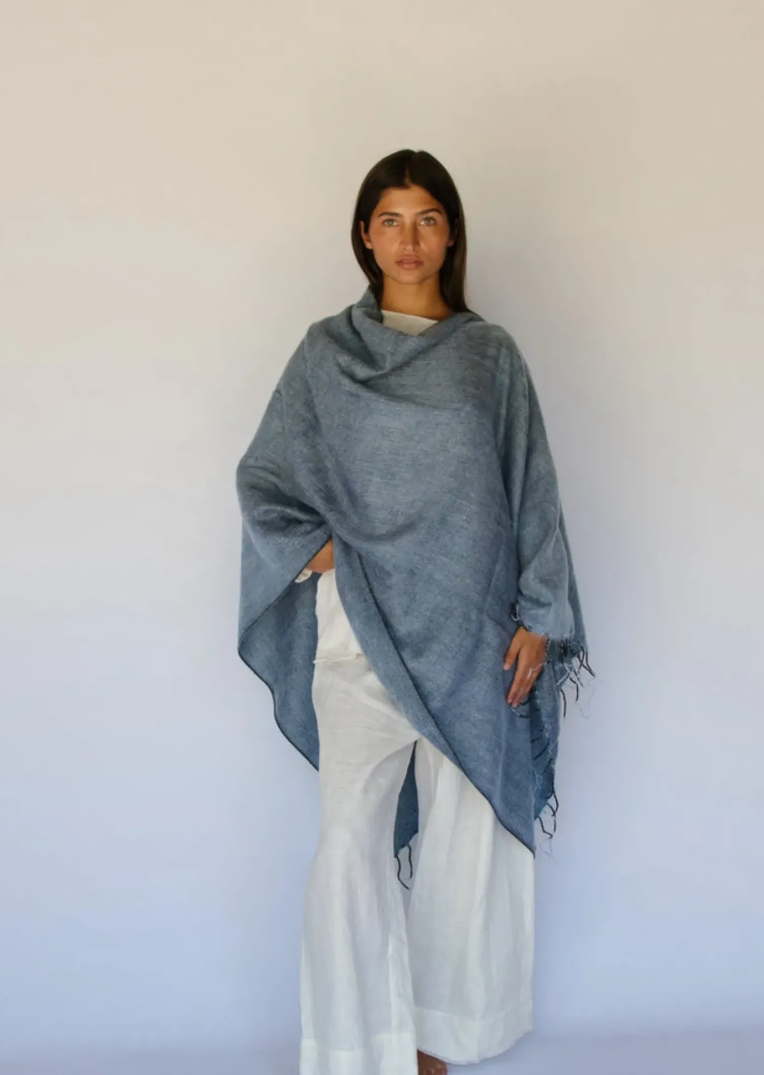 Hobo & Hatch Poncho- Denim