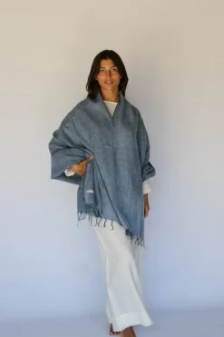 Hobo & Hatch Poncho- Denim