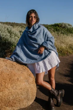 Hobo & Hatch Poncho- Denim