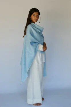 Hobo & Hatch Poncho- Sky