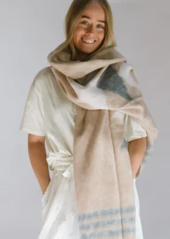 Hobo & Hatch Scarf- Aztec Vanilla