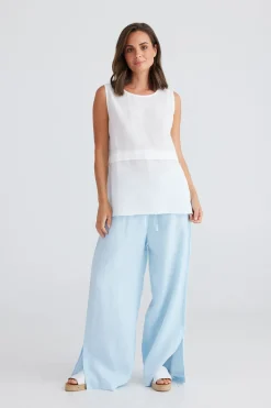 Holiday St Tropez Tank Top - White