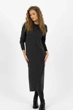 Humidity Elena Dress - Charcoal