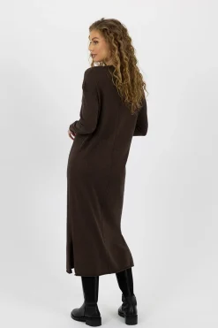 Humidity Elena Dress - Espresso