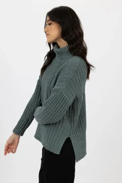 Humidity Jordie Jumper - Petrol