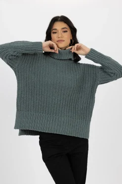 Humidity Jordie Jumper - Petrol