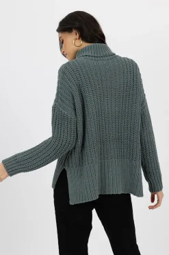 Humidity Jordie Jumper - Petrol