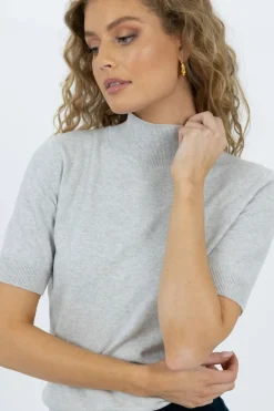Humidity Vera Top - Soft Marle