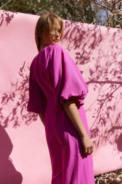 Kinney Jenna Dress - Bright Raspberry