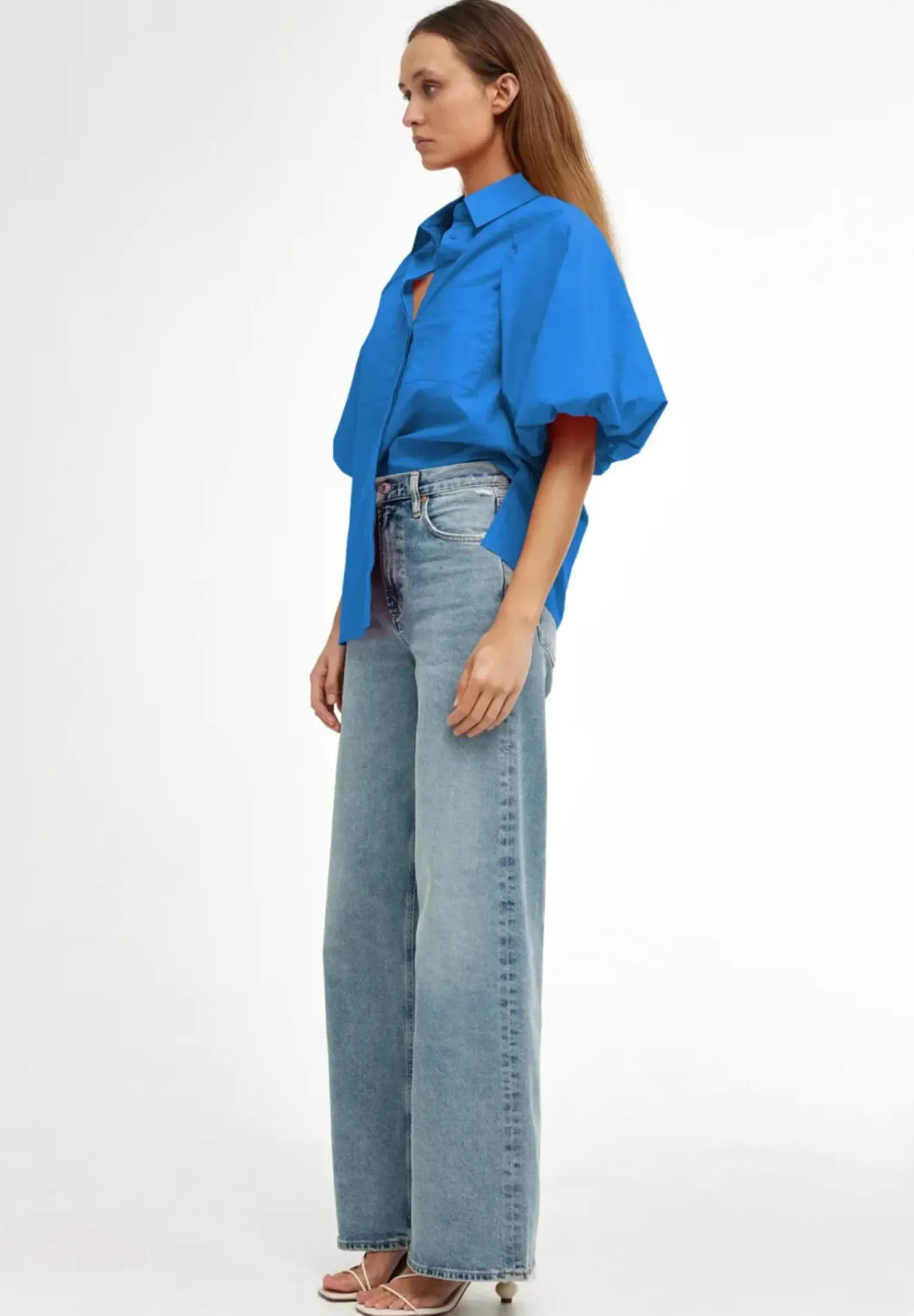 Kinney Zoya Shirt - Cobalt