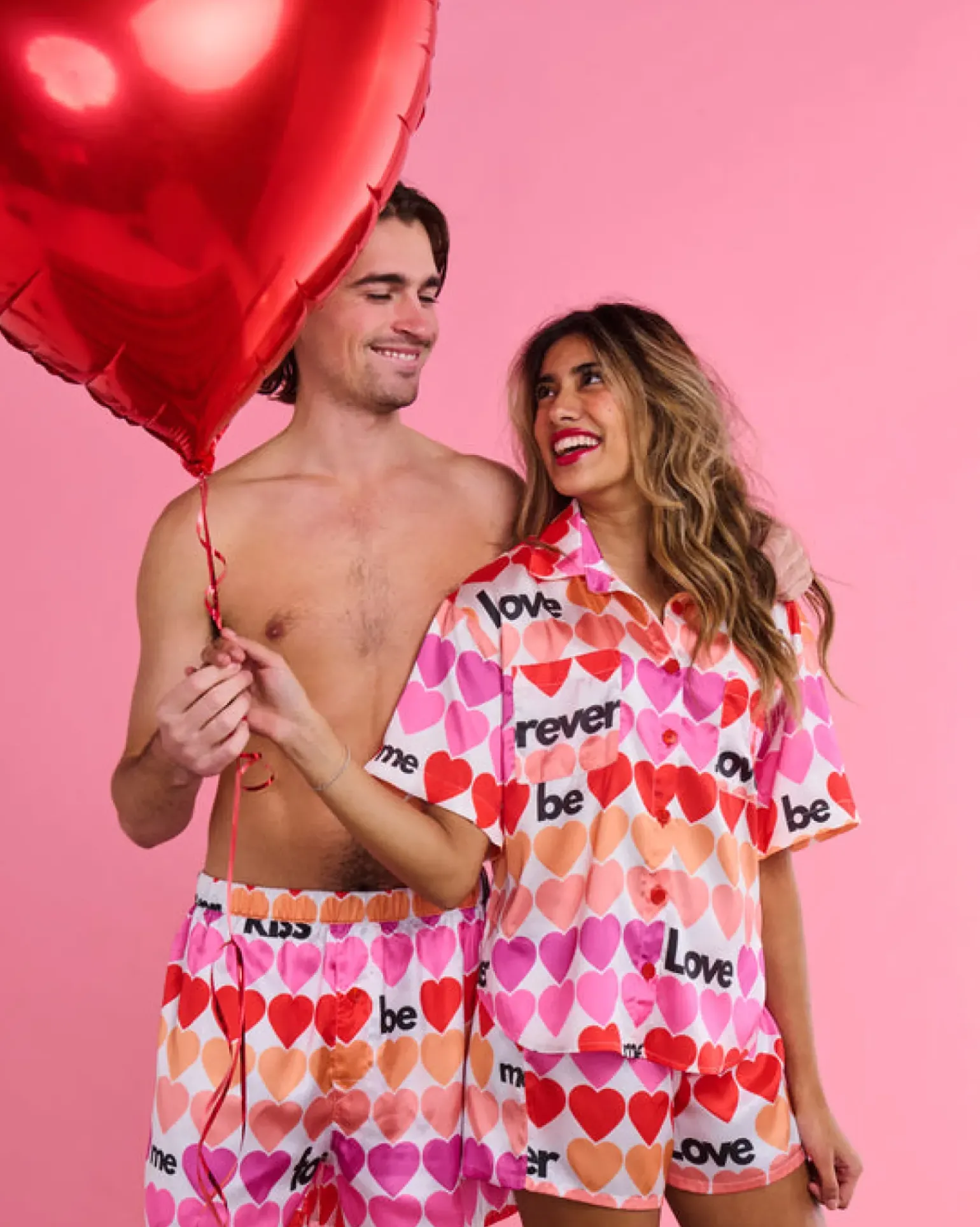 Kip & Co - Forever Satin Short Sleeve Shirt & Short PJ Set