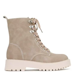 Los Cabos Raine Lace Up Boot - Taupe
