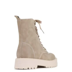 Los Cabos Raine Lace Up Boot - Taupe