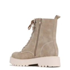 Los Cabos Raine Lace Up Boot - Taupe