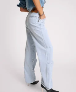 One Teaspoon Blue Latte Marley Relaxed Denim Jeans