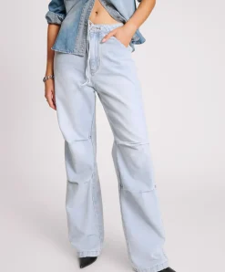 One Teaspoon Blue Latte Marley Relaxed Denim Jeans