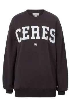 Oversized Slouchy Crew - Phantom Heritage Logo