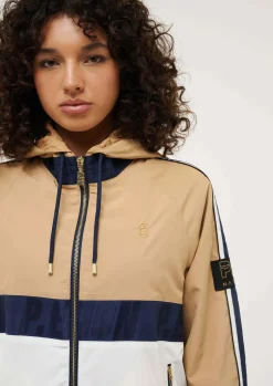 P.E Nation Cropped Man Down Jacket - Optic White