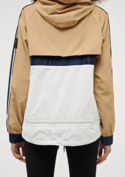P.E Nation Cropped Man Down Jacket - Optic White
