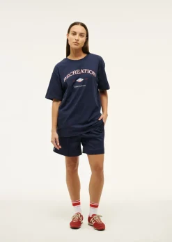 P.E Nation Recreation Tee - Dark Navy Blue