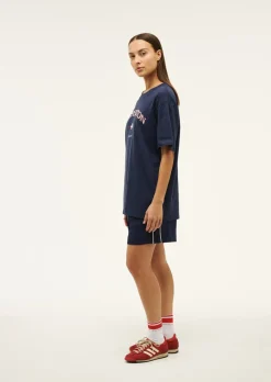 P.E Nation Recreation Tee - Dark Navy Blue