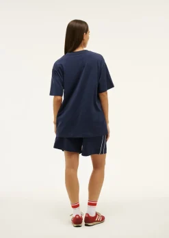 P.E Nation Recreation Tee - Dark Navy Blue
