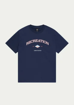 P.E Nation Recreation Tee - Dark Navy Blue