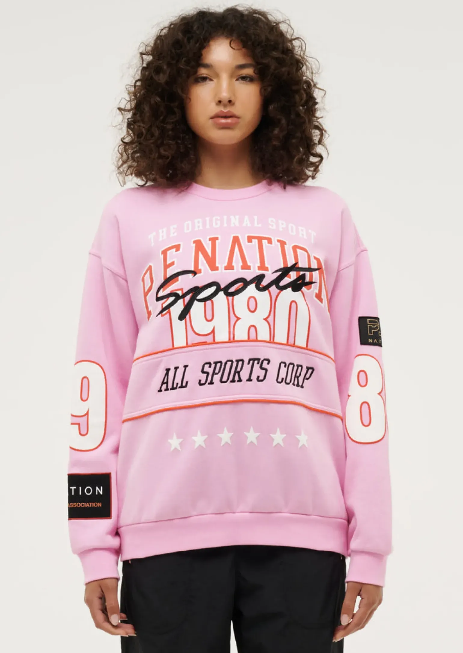 P.E Nation Summer League Sweat - Prism Pink