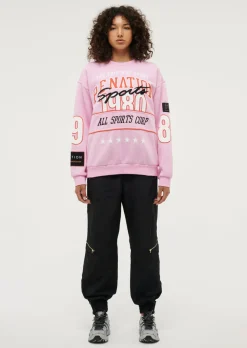 P.E Nation Summer League Sweat - Prism Pink
