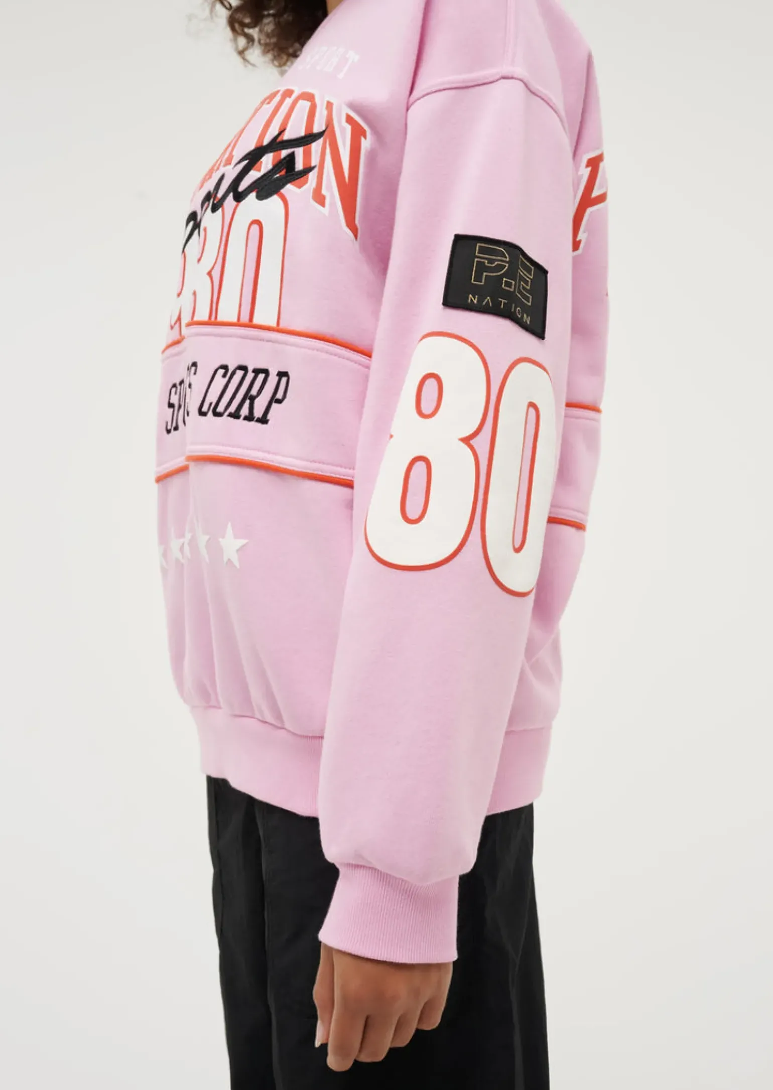 P.E Nation Summer League Sweat - Prism Pink