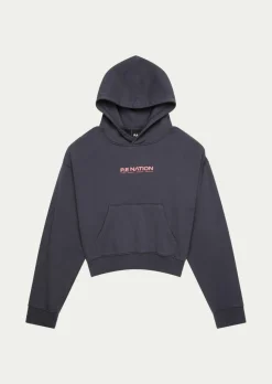 P.E Nation Transition Hoodie - Washed Ebony