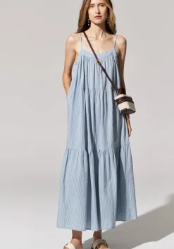 Pol Acacia Sundress - Blue