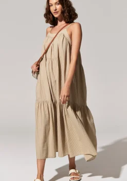 Pol Acacia Sundress - Light Khaki
