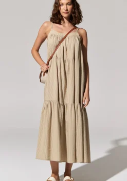 Pol Acacia Sundress - Light Khaki